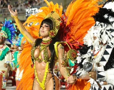 Rainha de bateria da escola Estácio de Sá