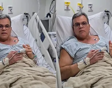 Ricardo Almeida precisou ser internado às pressas após apresentar problemas cardíacos