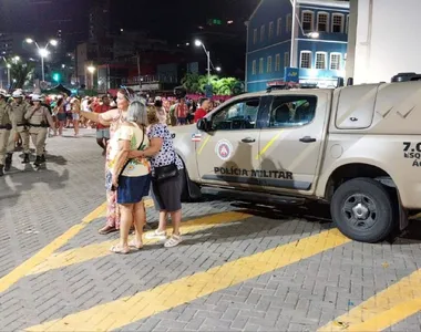 Policiamento seguirá até o desmonte da estrutura do desfile