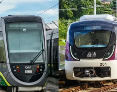 Trem do VLT | Trem do Metrô