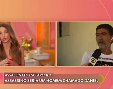 Enquanto entrevistava o pai da jovem, ao vivo, em seu programa na TV Globo, a apresentadora começou a contar detalhes passados pela polícia à emissora