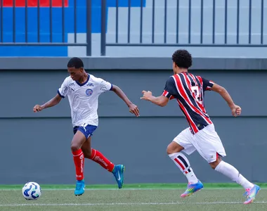 Bahia empata com o São Paulo, na Arena Cajueiro