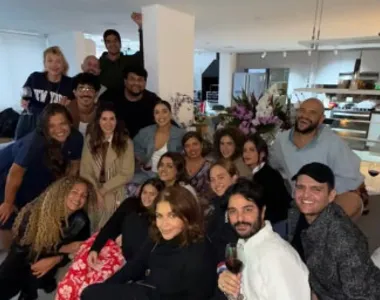 Amigos foram visitar Preta