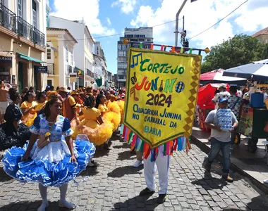 Desfile do Cortejo Junino no Carnaval de 2024