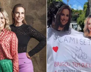 Fãs das cantoras fizeram homenagem divertida