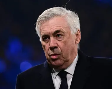 Carlo Ancelotti, técnico do Real Madrid, e futuro comandante da Seleção Brasileira