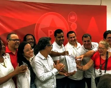 Ato de inscrição da candidatura de Tássio Brito