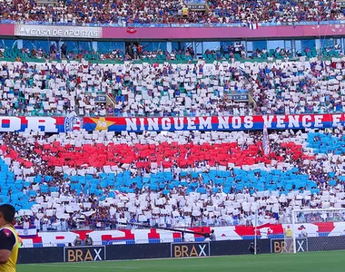 Torcida do Bahia na Arena Fonte Nova