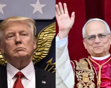Donald Trump e Papa Leão XIV