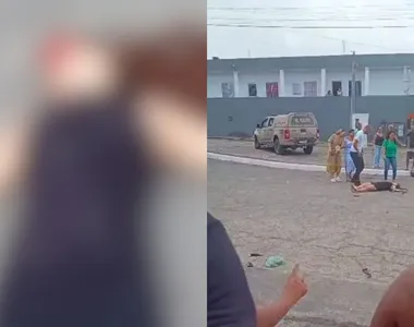 Mulher foi socorrida ao Hospital Geral da cidade e não teve o estado de saúde divulgado