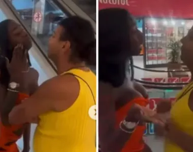 Alexia briga com mulher trans em Salvador