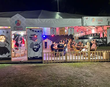 Stand conta com diversos produtos