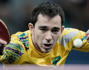 Hugo Calderano é o número 3 do ranking mundial