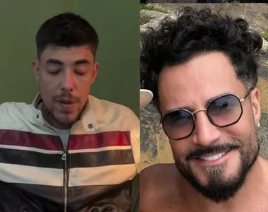 A briga entre Guilherme e Latino começou após desabafo do cantor