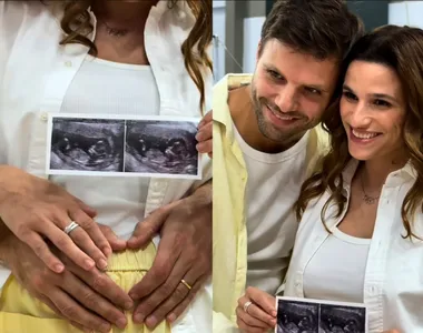 Jade Barbosa e seu marido Leandro Ferline