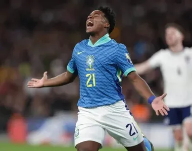 Endrick, atacante do Real Madrid e da Seleção Brasileira