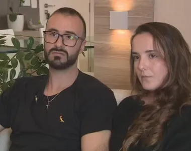 Casal estava fazendo o primeiro passeio de balão