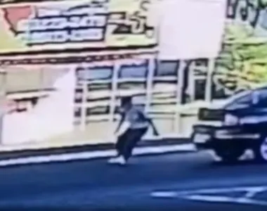 Idoso foi atropelado duas vezes em 90 segundos