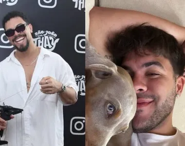 Vinicius Nascimento e Alvaro trocaram flertes no twitter