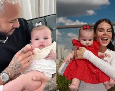 Neymar, Helena e Amanda Kimberly