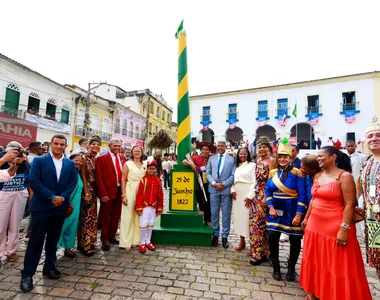 Governador e outras autoridades foram à cidade