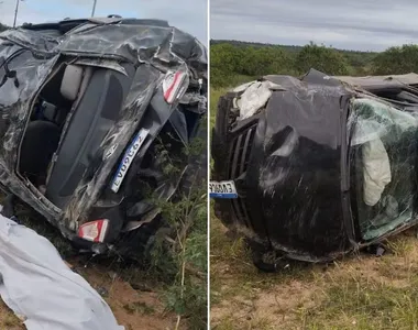 Acidente deixou um morto e quatro feridos