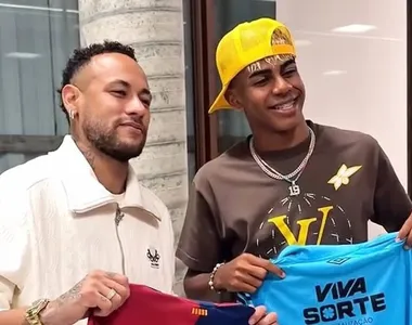 Lamine Yamal realiza sonho e passa dias de diversão com Neymar no Rio