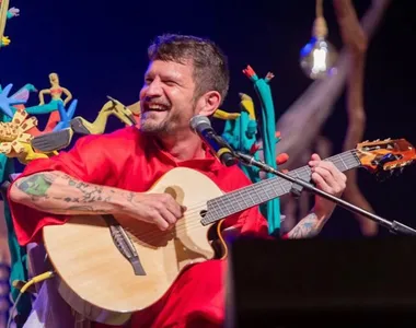 Saulo Fernandes teve a ideia do show em 2023.