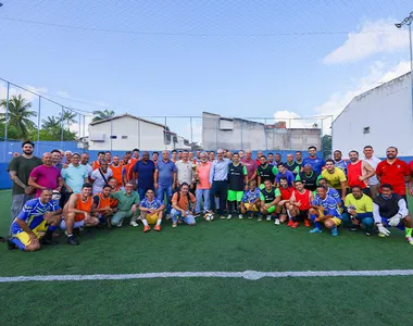 Várias pessoas compareceram à homenagem