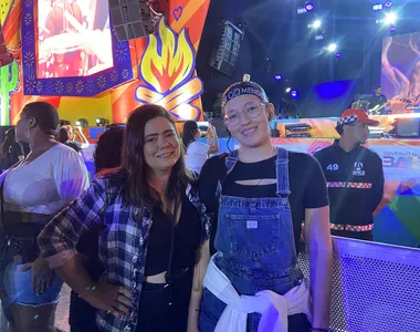 As amigas Ana Fernanda, à esquerda, e Ana Flávia, à direita