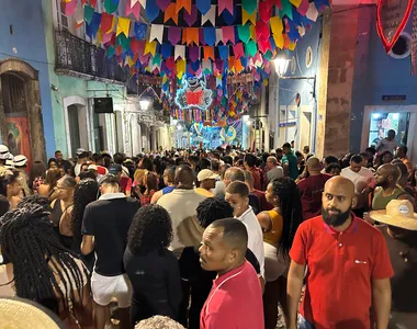 Lotação do São João da Bahia no Pelourinho