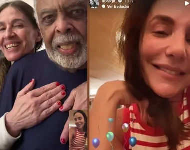 Flora Gil, Gilberto Gil e Ivete Sangalo