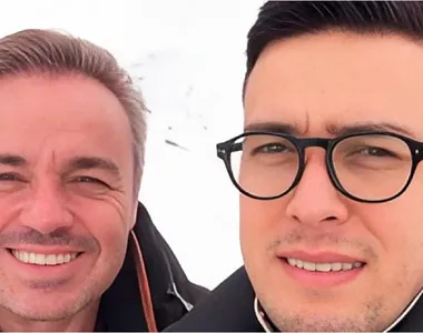 Gugu Liberato e Thiago Salvático