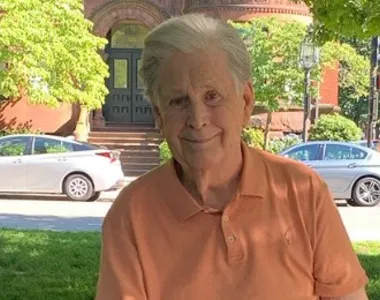 Brian Wilson em foto publicada pela família