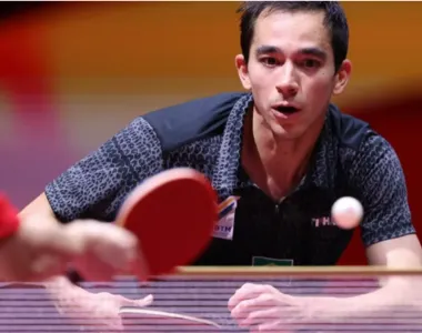 Hugo Calderano foi seuperado na final do Mundial de Tênis de Mesa pelo chinês Wang Chuqin