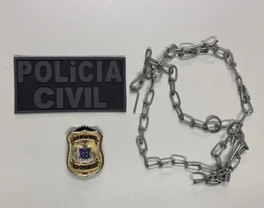 Polícia resgatou a mulher da situação de cárcere privado