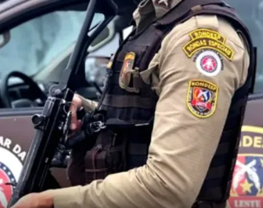 Policiais encontraram armas e drogas com o grupo