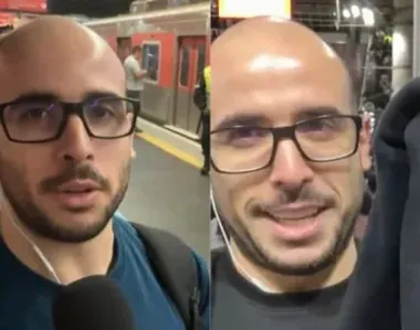 Repórter da TV Globo