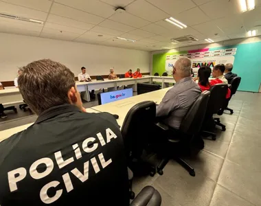 Reunião aconteceu no Centro de Operações e Inteligência (COI) dentro do Centro Administrativo da Bahia (CAB)