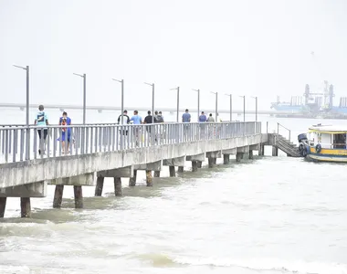 Travessia Salvador-Mar Grande é suspensa por causa do mau tempo