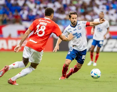 Bahia x Internacional, na Arena Fonte Nova, pela estreia da competição continental em 2025