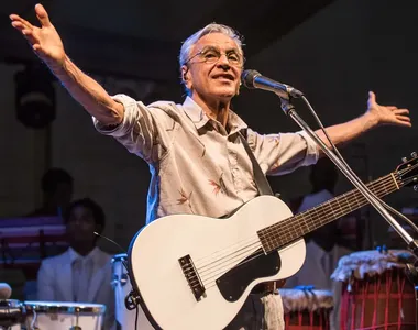 Caetano Veloso nasceu em Santo Amaro, na Bahia