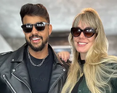 Lincoln Senna é casado com Monique Paim