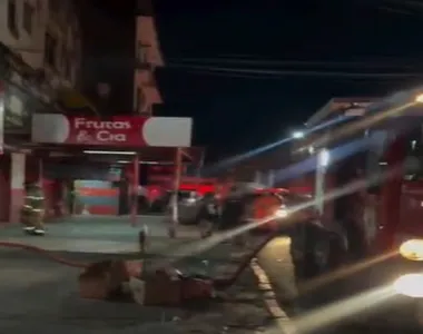 Incêndio deixou a galera assustada