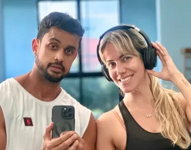 Lincoln Senna e Monique Paim