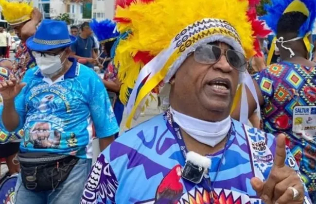 Imagem ilustrativa da imagem Bloco afro indígena  Commanche celebra missa pelos 51 anos de fundado