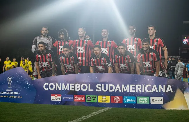 Imagem ilustrativa da imagem Vitória está escalado para jogo decisivo pela Sul-Americana; veja