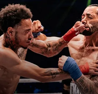 Imagem ilustrativa da imagem Luta de boxe sem luva acaba com orelha rasgada e mudança de resultado