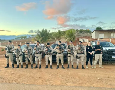 Dois homens foram presos durante a operação