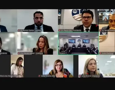 Leila Pereira presta depoimento no STJD